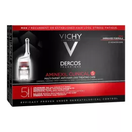 VICHY AMINEXIL Clinical 5 for menn, 21X6 ml