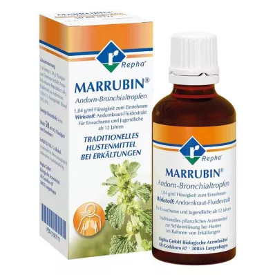 MARRUBIN Andorn bronkiedråper, 50 ml