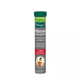 KNEIPP Mineralbrusetabletter for menn, 15 stk