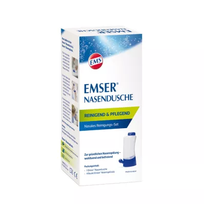 EMSER Nesedusj med 4 poser neseskyllesalt, 1 stk EMSER Nesedusj med 4 poser neseskyllesalt, 1 stk