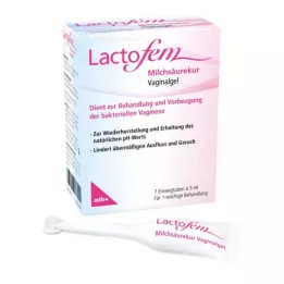 LACTOFEM Melkesyrekurerende vaginalgel, 7X5 ml