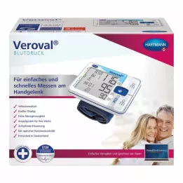 VEROVAL Blodtrykksmåler til håndleddet, 1 stk