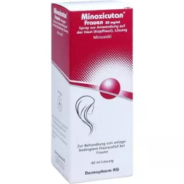 MINOXICUTAN Kvinner 20 mg/ml spray, 60 ml