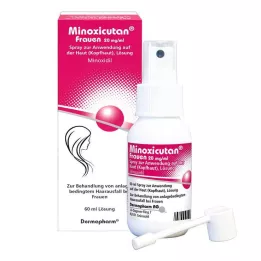 Minoxicutan® kvinner 20 mg/ml spray, 60 ml