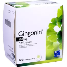 GINGONIN 120 mg harde kapsler, 120 stk