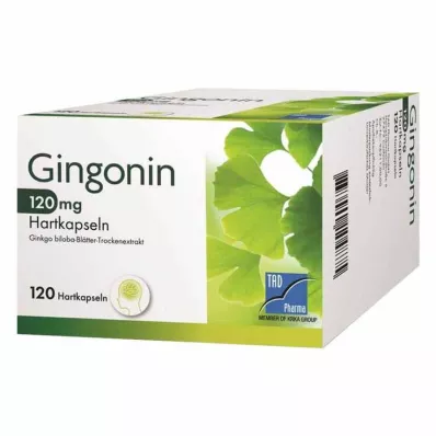 Gingonin® 120 mg harde kapsler, 120 stk Gingonin® 120 mg harde kapsler, 120 stk