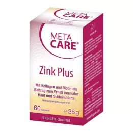 META-CARE Zink+ kapsler, 60 kapsler