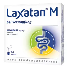 LAXATAN M Granulat til fremstilling av en suspensjon for administrering, 10 stk