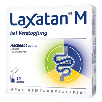 LAXATAN M Granulat til fremstilling av en suspensjon for administrering, 10 stk LAXATAN M Granulat til fremstilling av en suspensjon for administrering, 10 stk