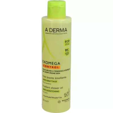 A-DERMA EXOMEGA CONTROL mykgjørende dusjolje, 200 ml