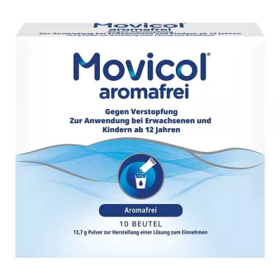 Movicol aromafritt pulver til Her.e. mikstur MP, 10 stk Movicol aromafritt pulver til Her.e. mikstur MP, 10 stk