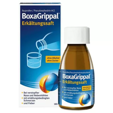 BOXAGRIPPAL Kald juice, 180 ml BOXAGRIPPAL Kald juice, 180 ml