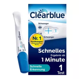CLEARBLUE Graviditetstest for rask påvisning, 1 stk