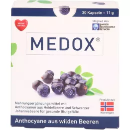 MEDOX Antocyaner fra ville bær kapsler, 30 stk
