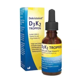 DEKRISTOLVIT D3K2-dråper, 25 ml