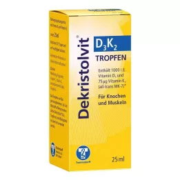 DEKRISTOLVIT D3K2-dråper, 25 ml