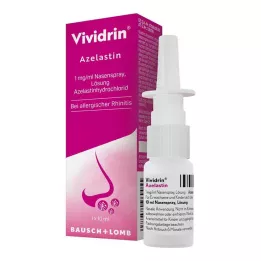 VIVIDRIN Azelastin 1 mg/ml nesespray, oppløsning, 10 ml