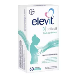 ELEVIT 3 Laktasjonsmyk-kapsler, 60 stk