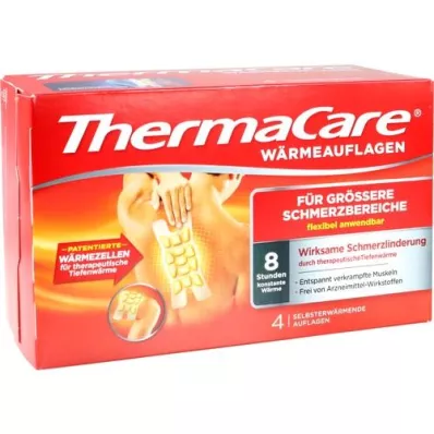 THERMACARE for større smerteområder, 4 stk