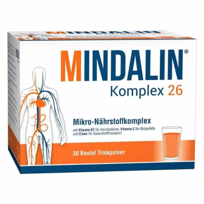 MINDALIN Complex 26 Pulver, 30 stk MINDALIN Complex 26 Pulver, 30 stk
