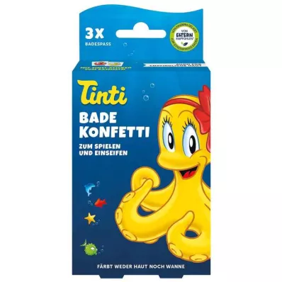 TINTI Badekonfetti 3-pakning, 3X6 g