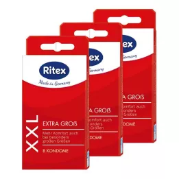 RITEX XXL Kondompakke, 24 stk