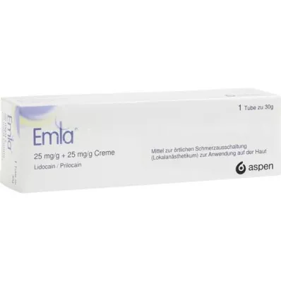 EMLA 25 mg/g + 25 mg/g krem, 30 g