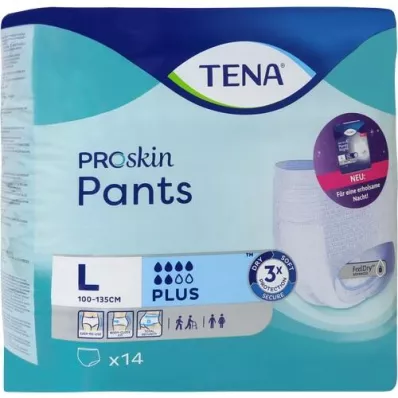 TENA PANTS pluss L engangsbukser, 14 stk