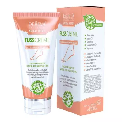 Believa Natural Intensive Foot Care Cream (100 ml) Believa Natural Intensive Foot Care Cream (100 ml)