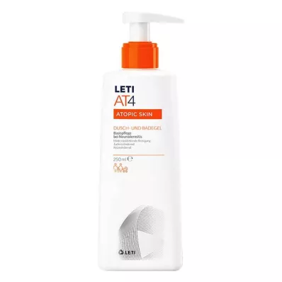 LETI AT4 dusj- og badegelé, 250 ml