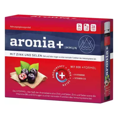 ARONIA+ IMMUN Drikkeampuller, 14X25 ml