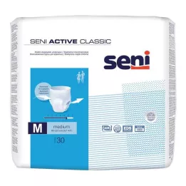 SENI Active Classic inkontinenstruse til engangsbruk M, 30 stk