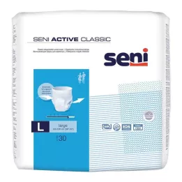 SENI Active Classic inkontinenstruse til engangsbruk L, 30 stk