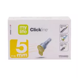 MYLIFE Clickfine pennenåler 5 mm 31 G, 100 stk