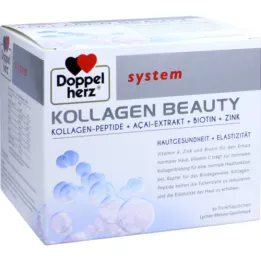 DOPPELHERZ Collagen Beauty-systemflasker, 30 stk