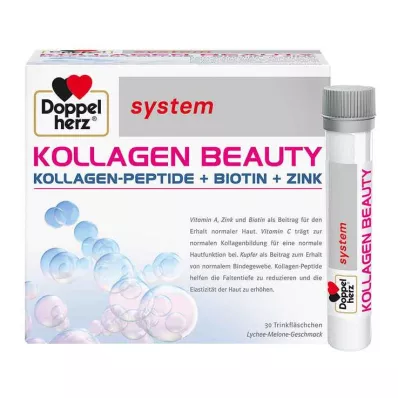 Doppelherz Collagen Beauty system drikkeflasker, 30 stk