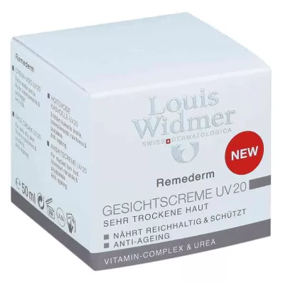 WIDMER Remederm ansiktskrem UV 20 lett parfymert, 50 ml WIDMER Remederm ansiktskrem UV 20 lett parfymert, 50 ml