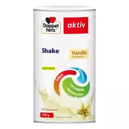 DOPPELHERZ Vaniljepulver til vekttapsshake, 500 g