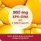Omega 3-Loges pluss kapsler, 60 stk