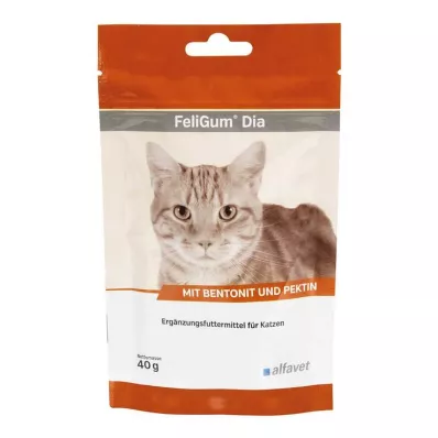 FELIGUM Dia tyggedråper for katter, 40 g FELIGUM Dia tyggedråper for katter, 40 g