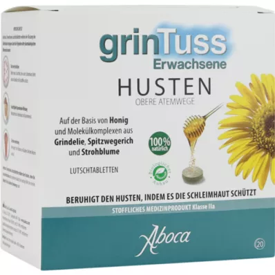 GRINTUSS Voksne med Poliresin-tabletter, 30 g