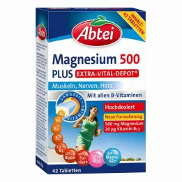 ABTEI Magnesium 500 Plus Extra Vital Depot Tbl, 42 stk