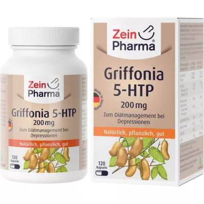 GRIFFONIA 5-HTP 200 mg kapsler, 120 stk
