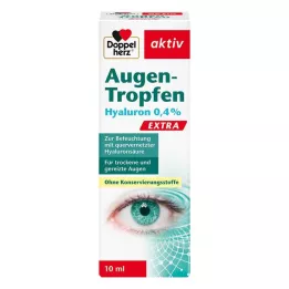 DOPPELHERZ Øyedråper Hyaluron 0,4 % Extra, 10 ml
