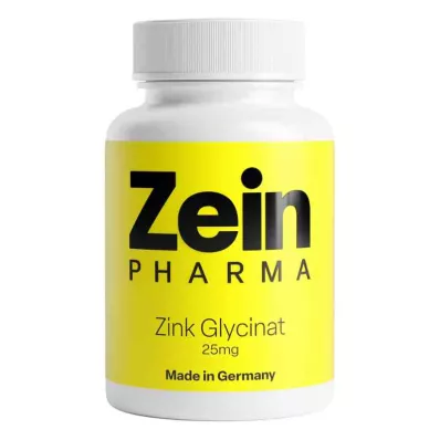 Sinkglysinat 25mg fra ZEINpharma (120 stk) Sinkglysinat 25mg fra ZEINpharma (120 stk)