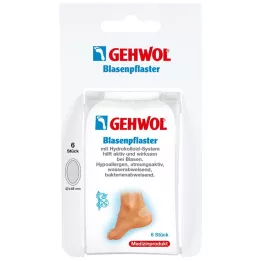 GEHWOL Blisterplaster, stor, 6 stk