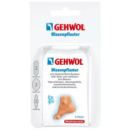 GEHWOL Blisterplaster assortert, 6 stk