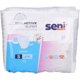 SENI Active Super Incontinence Engangstruse S, 10 stk