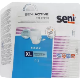 SENI Active Super inkontinenstruse til engangsbruk XL, 10 stk