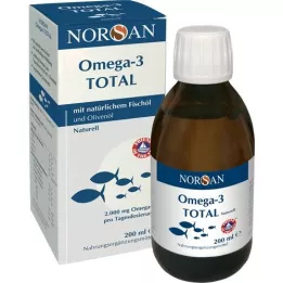 NORSAN Omega-3 Total Naturell flytende, 200 ml